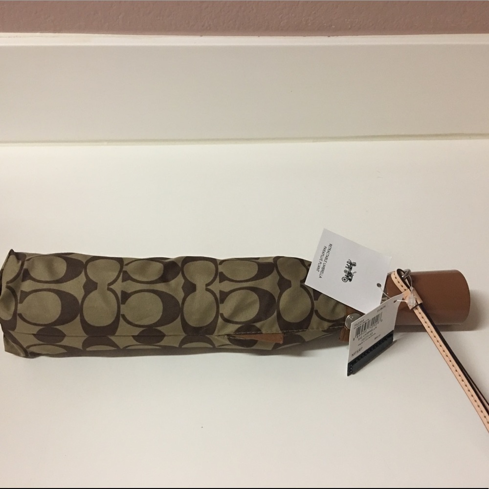 Coach umbrella